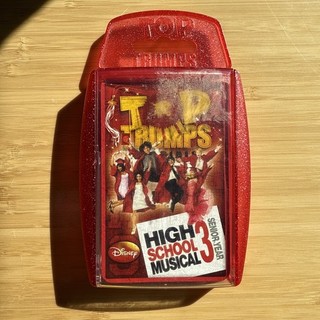 DISNEY HIGH SCHOOL MUSICAL 3 TOP TRUMPS