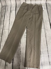 NWT Womens Pendleton 100 Virgin Wool Pants Sz 10 Olive Green Lined Trouser