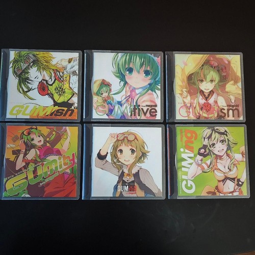 GUMI Megpoid CD 6 set VOCALOID Hatsune miku