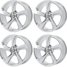 19 Jaguar F-pace Pvd Bright Chrome Wheels-c Rims Factory Oem 59969 Exchange ...