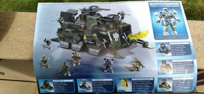 Mega Bloks Halo Elephant Instruction Manual
