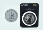Lot 2 1 Oz Silver Rounds 2023 Great Britain 2 Pounds - 2022 Tuvalu 1 Dollar *065