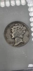 1943 Mercury Head Silver Dime Full Bands 10c Coin NGC MS67 FB