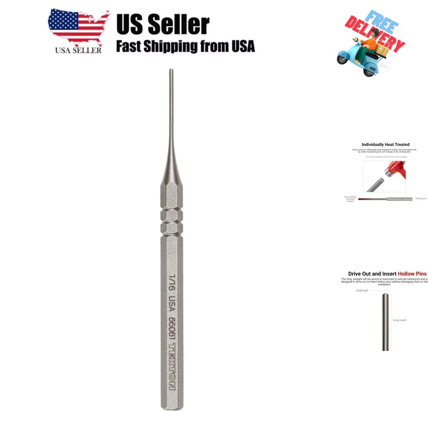 1/16 Inch Roll Pin Punch | |