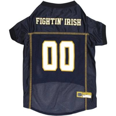 Notre Dame Fightin Irish NCAA Licensed SMALL Dog Jersey by Pets First FREE SHIP!