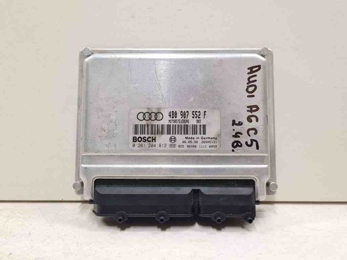 AUDI A6 4F2, C6 Motorsteuergerät ECU 4B0907552F 0261204812 2.40 Petrol 32720594