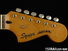 Chitarra Fender Squier Classic Vibe anni 70 serie Jaguar COLLO &nd TUNERS 9,5" alloro