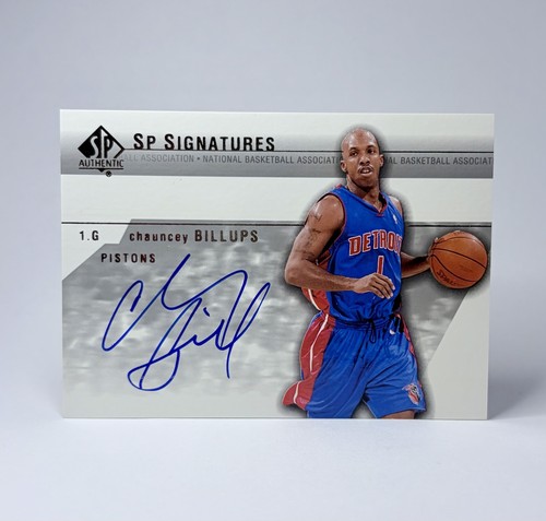 Chauncey Billups #CB-A card
