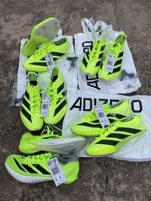 adidas Adizero Ambition/Prime SP 3 Lucid Lemon Track Pack [8M (x4), 8.5M] NEW!