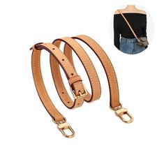 Vachetta Leather Crossbody Strap for SPEEDY L V Handbag Replacement Shoulder ...