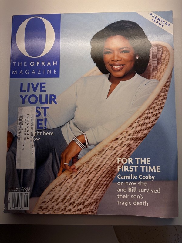 O magazine, premiere issue, May/June 2000