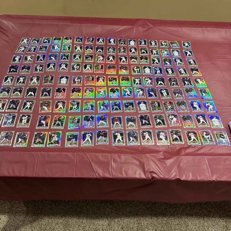 2026 Bowman Chrome Mojo Refractors Lot Of 175 1st Bowman Cards Massive Lot 🔥🔥