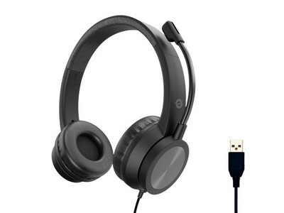 Conceptronic POLONA05B CONCEPTRONIC Headset USB-A  Mikro,int.Bed.Stereo     2.0m