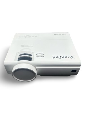 XuanPad Mini Beamer, Mini Projektor HD 1080P  Heimkino Video Projector - Weiß