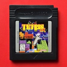 Tetris DX Game Boy Color Nintendo GBC Authentic Saves Nice Condition!
