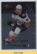 2024-25 Upper Deck Fleer Ultra Patterned Foil Leo Carlsson #64 READ 13li