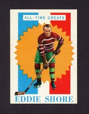 1960-61 TOPPS #20 EDDIE SHORE  ALL-TIME GREATS   28553