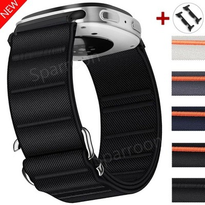 Nylon Sport Armband für Samsung Galaxy Watch 8 9 40mm/44mm/8 9 Classic 46mm Band
