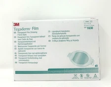 3M Tegaderm Sterile Film Dressing, 1630, (4 in x 4.5 in), Box of 50