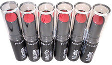 Nabi Matte Lipstick MLS 01 MATTE RED RED Pack of 6