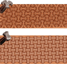Leather Stamps,2 Pack Professional Leather Stamping Tools for Craft Working 612