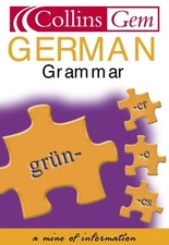 German Grammar (Collins Gem) Paperback Book The Fast Free Shipping