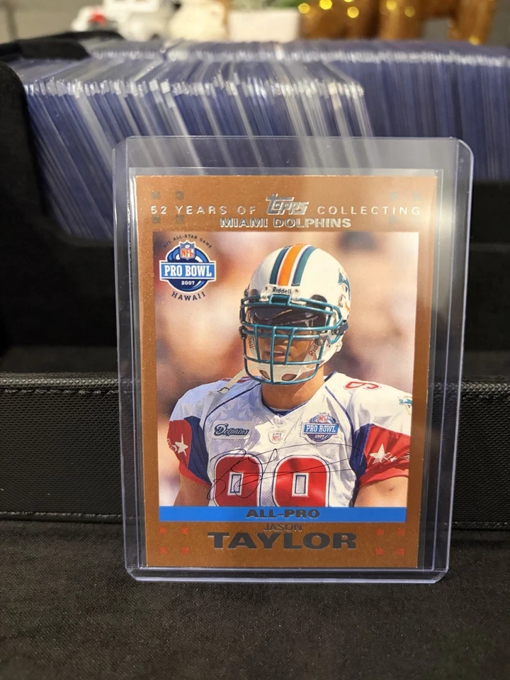 NFL Lot - Barry Sanders, Eric Metcalf, Calvin Johnson, Jason Taylor - Image 2 of 2