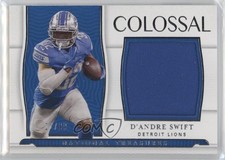 2021 Panini National Treasures Colossal Materials 21/99 D'Andre Swift #CM-DS s3g