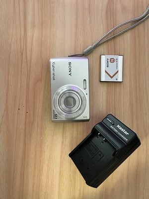 Sony Cyber-shot DSC-W50 6.0MP Digital Camera - Silver for sale
