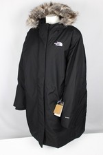 The North Face Women's Plus Arctic Parka 2X Black Recycled Down Hooded
