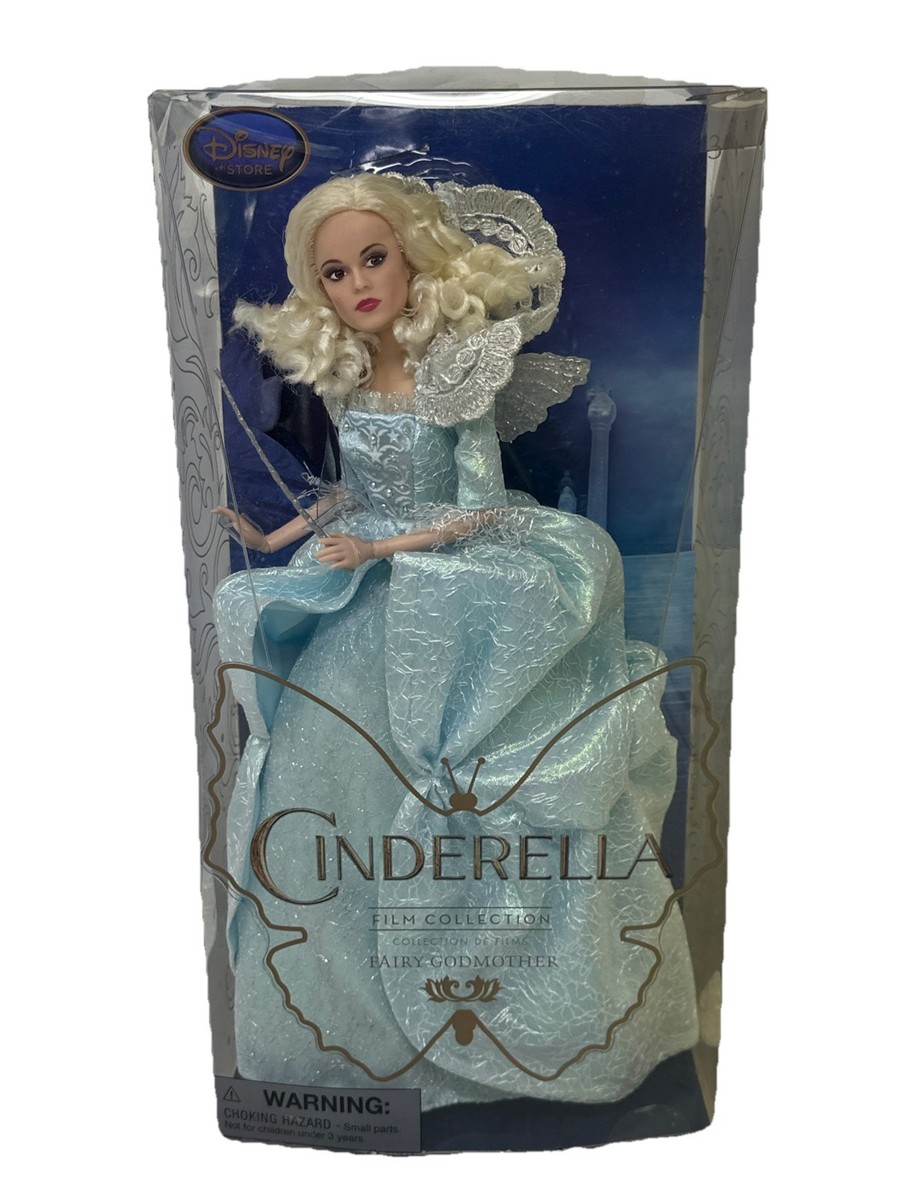 Cinderella Film Fairy Godmother Live Action Movie Doll Disney