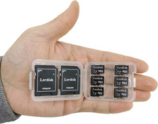 Factory Wholesale Micro SD Card 1GB Pack of 6 in Bulk Microsd with SD Adapter Pr