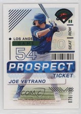 2024 Panini Prospect Edition Blue 79/199 Joe Vetrano #47 8d2