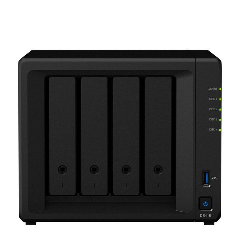 Synology DS418 Quad-Core 1.4GHz 2GB DDR4 4x BAY NAS
