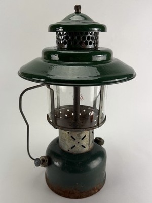 Coleman 228E 59年製 12/1959 Coleman Lantern Model 228E Big Hat Green Double Mantle