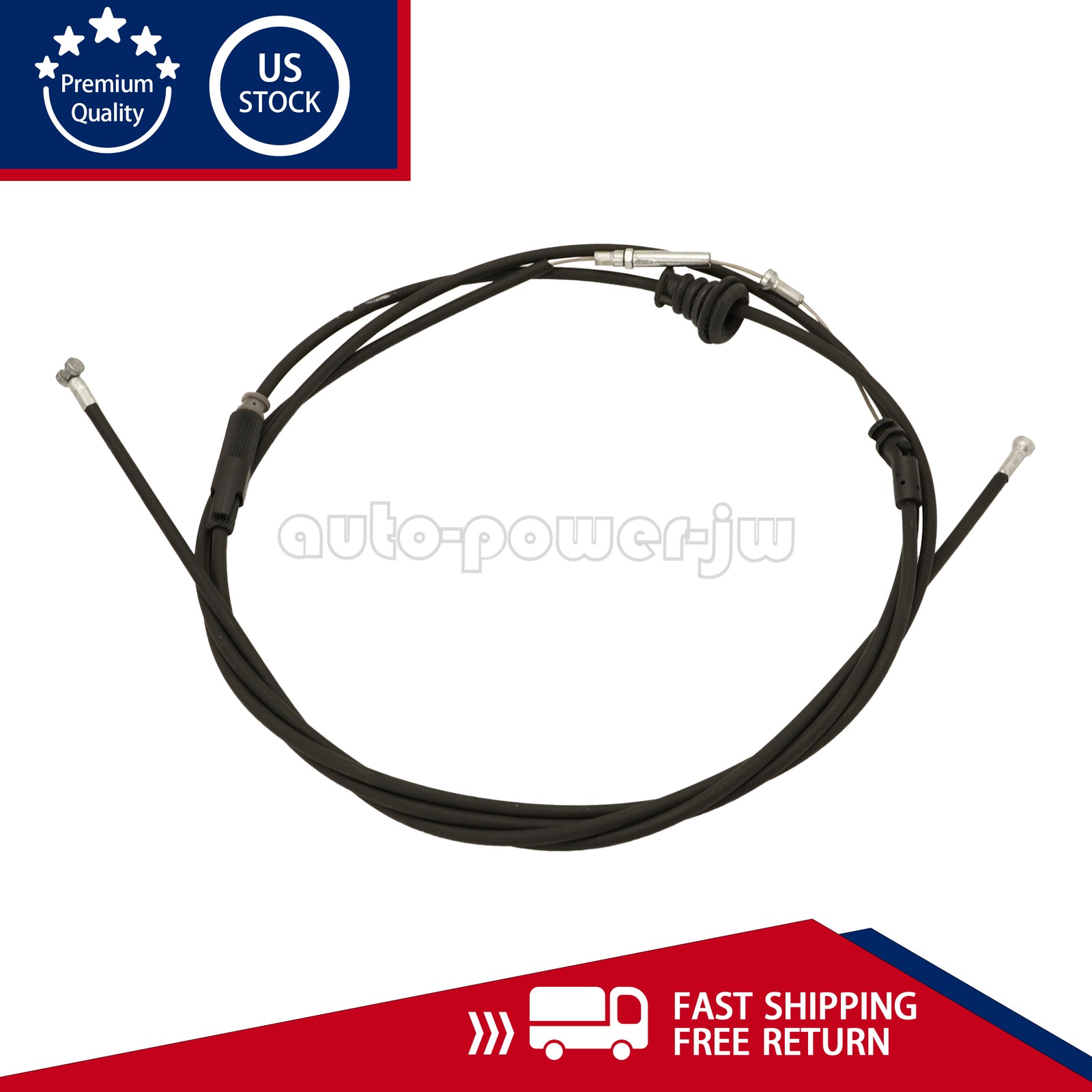 NEW Front Hood Unlock Cable For Bentley Continental GT GTC Flying Spur 3W0823531