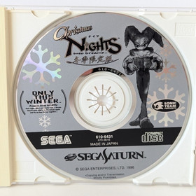 Christmas NiGHTS into Dreams Sega Saturn 1996 NTSC-J Japanese Import Japan