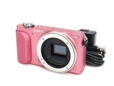 Sony Alpha NEX-3N Mirrorless Digital Camera 16.1 MP Pink 3,325 shots JP Menu 22