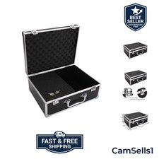 Tattoo Kit Box Case,Tattoo Case Organizer 12.6" x 9.5" x 5.1" W/Lock Machine ...