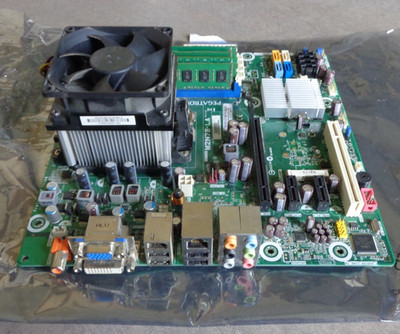 motherboard AMD Athalon II X4 630 CPU processor fan and 12 GB RAM working set