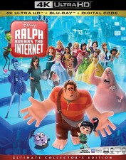 RALPH BREAKS THE INTERNET: WRECK-IT RALPH 2 NEW DVD