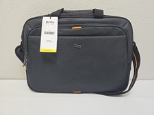 Solo New York - Urban Laptop Briefcase for 15.6" Laptop -Black/Orange laptop
