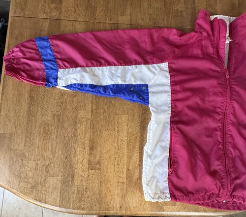 Vintage Reebok Global Competition Windbreaker with hood and drawstrings - Picture 2 of 12