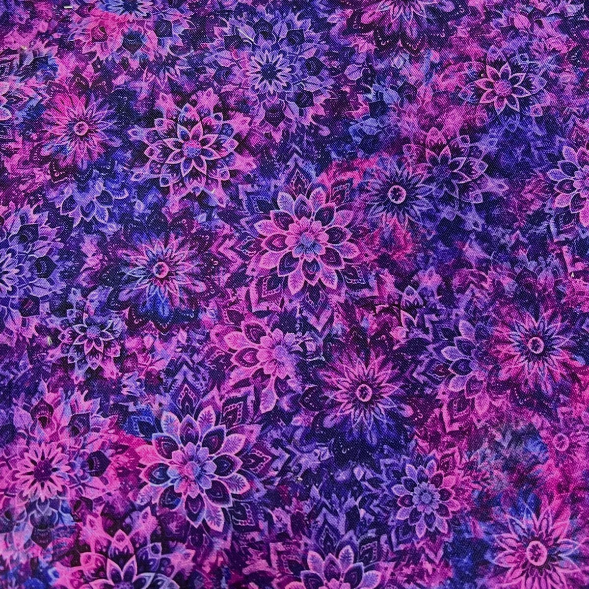 Dancing Dahlias Fabric (#17) 45