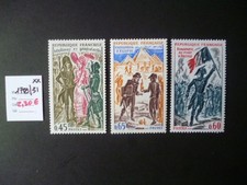 2485 TP FRANCE NEUF **  SERIE N° 1729/31  1972   COTE  2,30 €