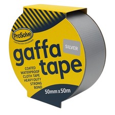PROSOLVE 50mm x 50m Premium Gaffer Tape Cloth Gaffa Duct Waterproof 7 Color