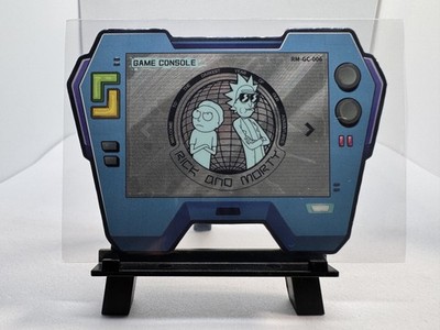 Rick and Morty RM-GC-006 Kayou Game Console Die-Cut Silver Foil Card
