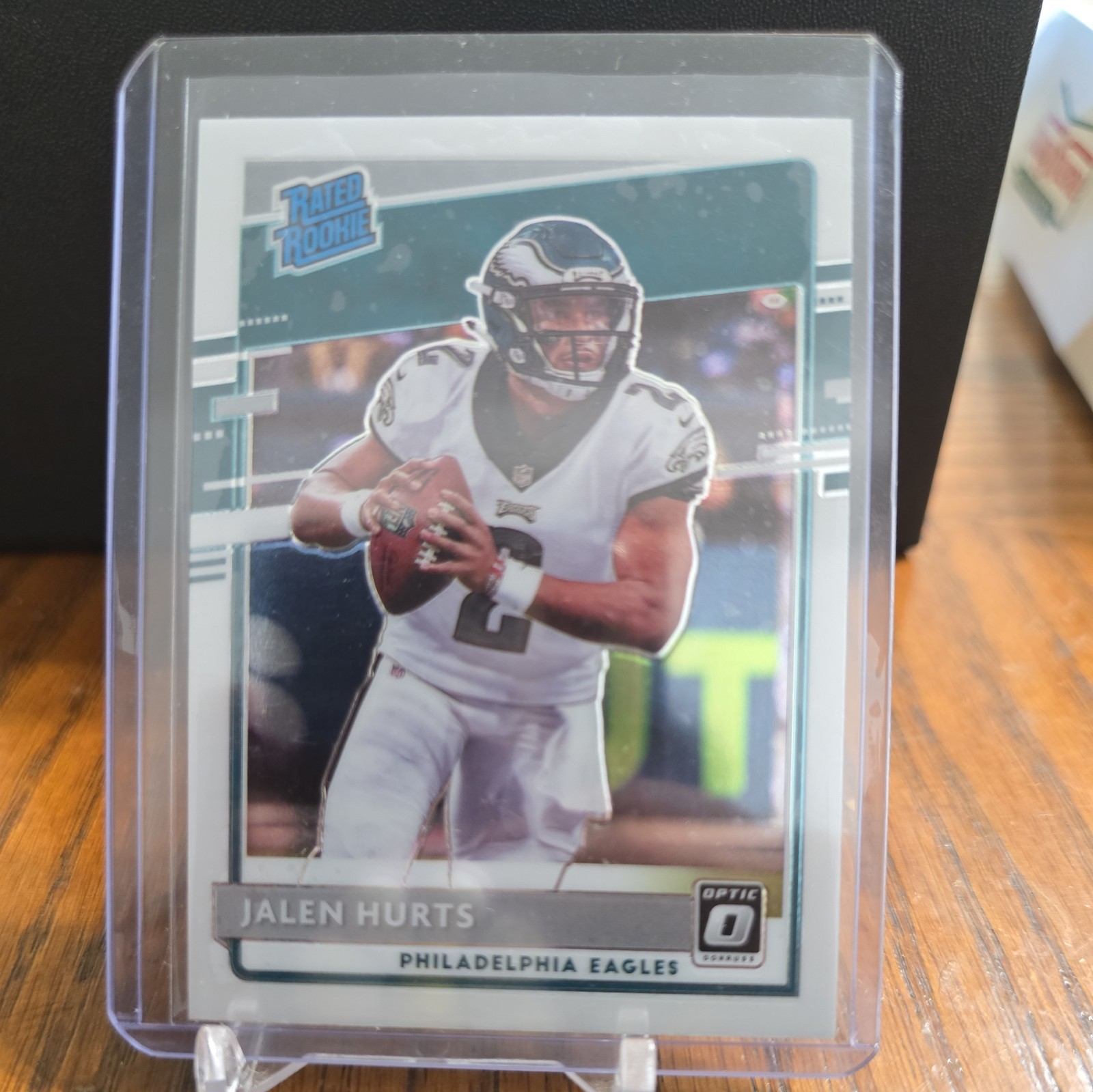 2020 Donruss Optic Jalen Hurts Rookie RC #164 Eagles Philadelphia Eagles 