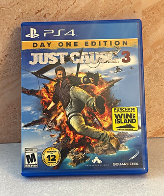Square Enix Just Cause 3 Day One Edition PS4 Action Adventure M