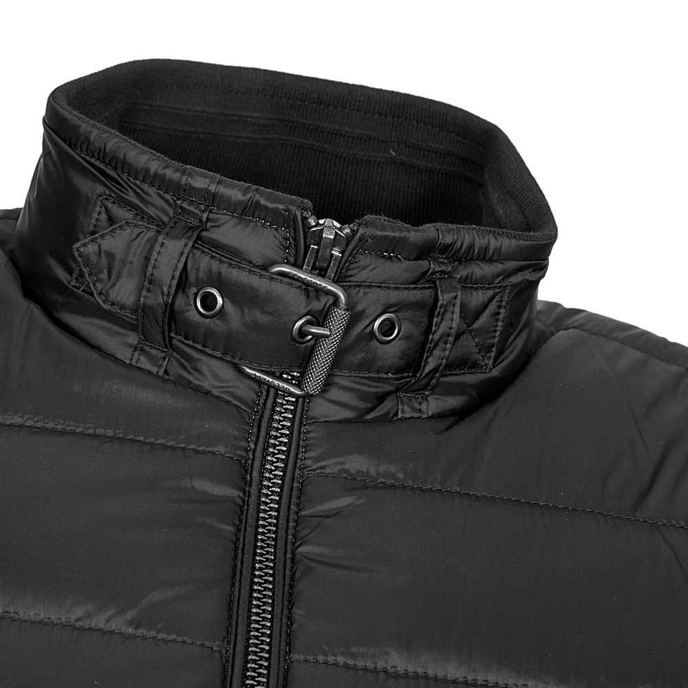 BELSTAFF CIRCUIT DOWN PUFFA BOMBER JACKET BLACK UK46 3XL RRP £350 NEW image 4
